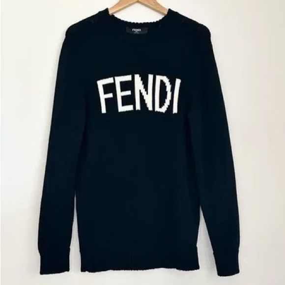 FENDI Logo Sweater Size Small - Picture 3 of 6